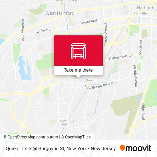 Quaker Ln S @ Burgoyne St map