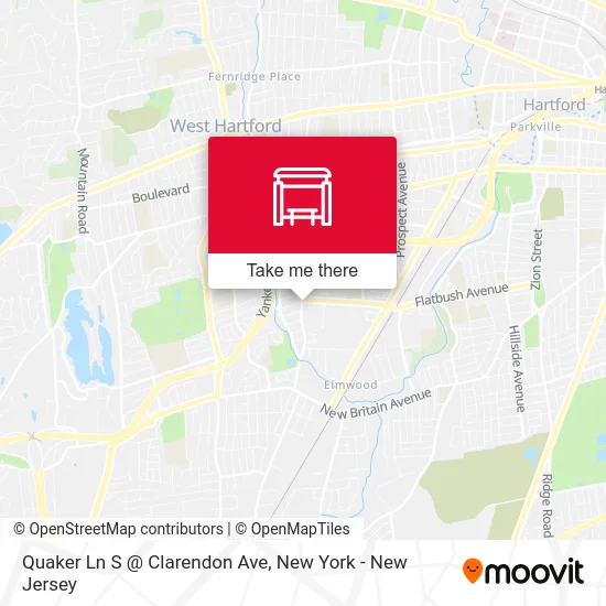 Quaker Ln S @ Clarendon Ave map