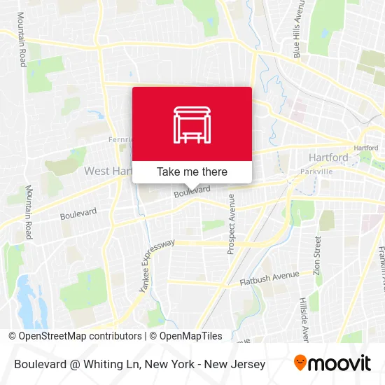 Boulevard @ Whiting Ln map