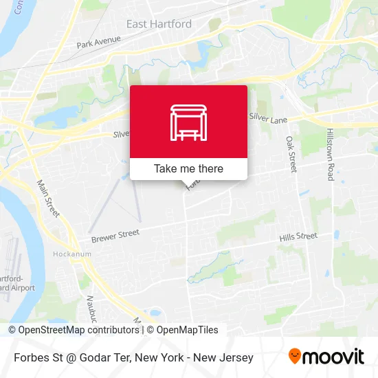 Forbes St @ Godar Ter map