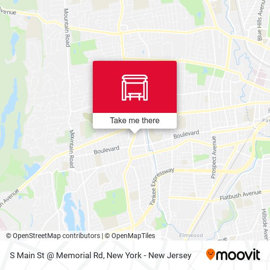 Mapa de S Main St @ Memorial Rd