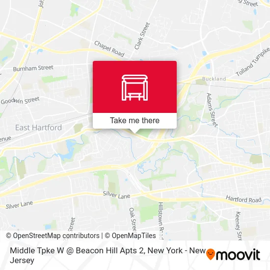 Middle Tpke W @ Beacon Hill Apts 2 map