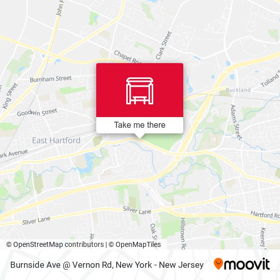 Mapa de Burnside Ave @ Vernon Rd