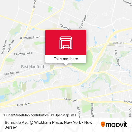 Burnside Ave @ Wickham Plaza map