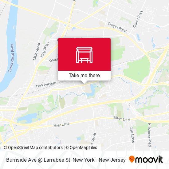 Mapa de Burnside Ave @ Larrabee St