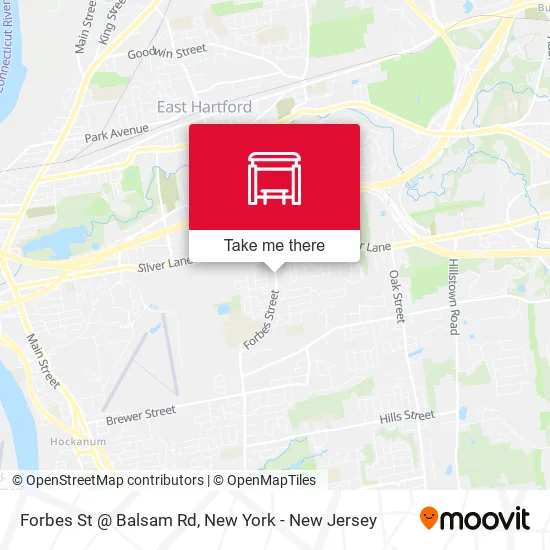 Forbes St @ Balsam Rd map