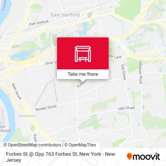 Forbes St @ Opp 763 Forbes St map