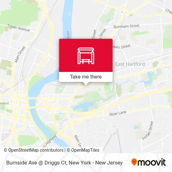 Burnside Ave @ Driggs Ct map