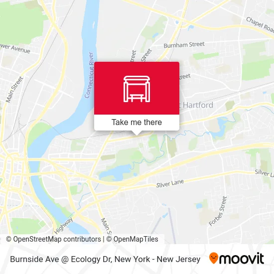 Burnside Ave @ Ecology Dr map