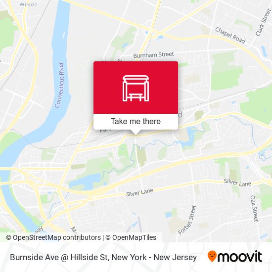 Mapa de Burnside Ave @ Hillside St