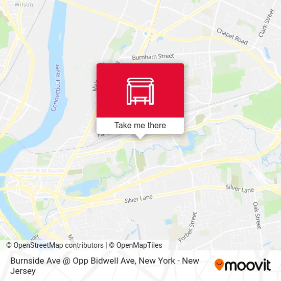 Burnside Ave @ Opp Bidwell Ave map