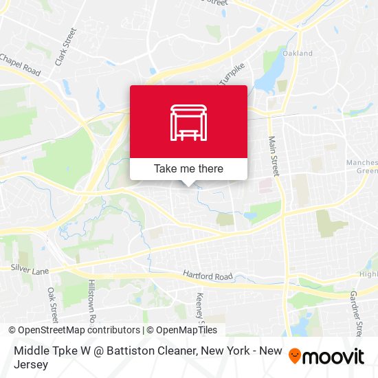 Middle Tpke W @ Battiston Cleaner map