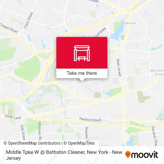 Middle Tpke W @ Battiston Cleaner map