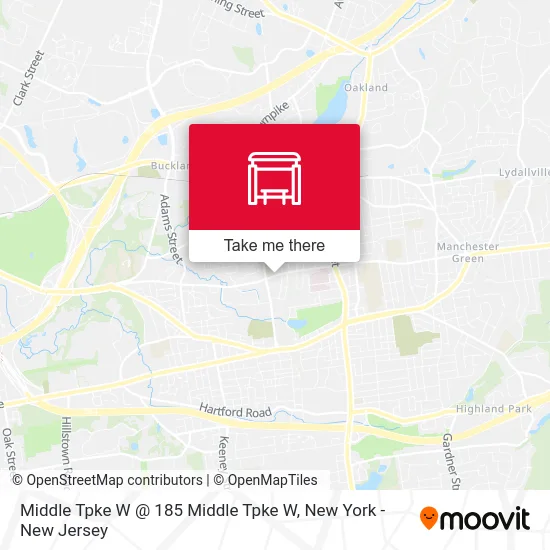 Middle Tpke W @ 185 Middle Tpke W map