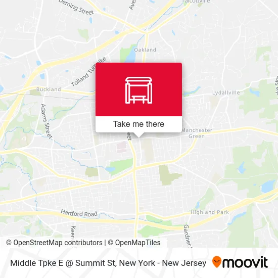 Middle Tpke E @ Summit St map