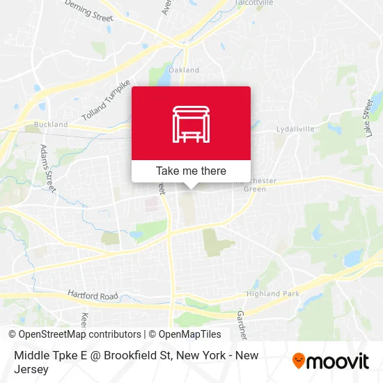 Middle Tpke E @ Brookfield St map