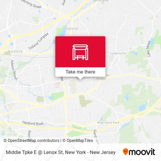 Middle Tpke E @ Lenox St map
