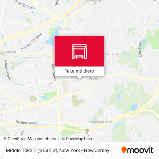 Middle Tpke E @ Earl St map