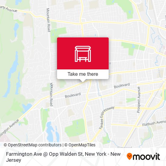 Mapa de Farmington Ave @ Opp Walden St