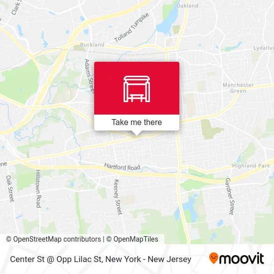 Center St @ Opp Lilac St map