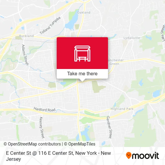 E Center St @ 116 E Center St map