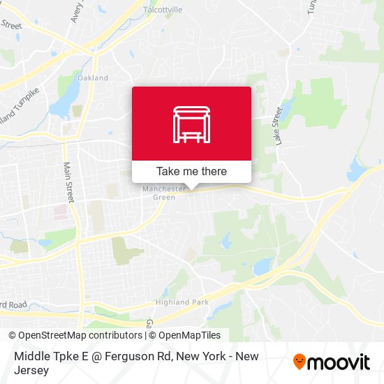 Mapa de Middle Tpke E @ Ferguson Rd