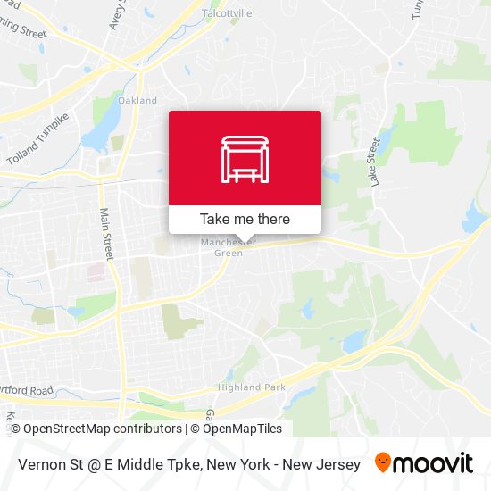 Mapa de Vernon St @ E Middle Tpke