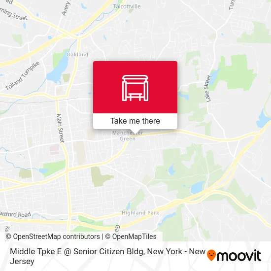 Middle Tpke E @ Senior Citizen Bldg map