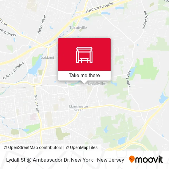 Lydall St @ Ambassador Dr map