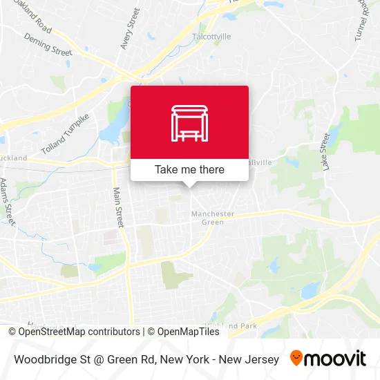 Woodbridge St @ Green Rd map