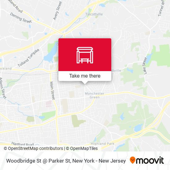 Mapa de Woodbridge St @ Parker St