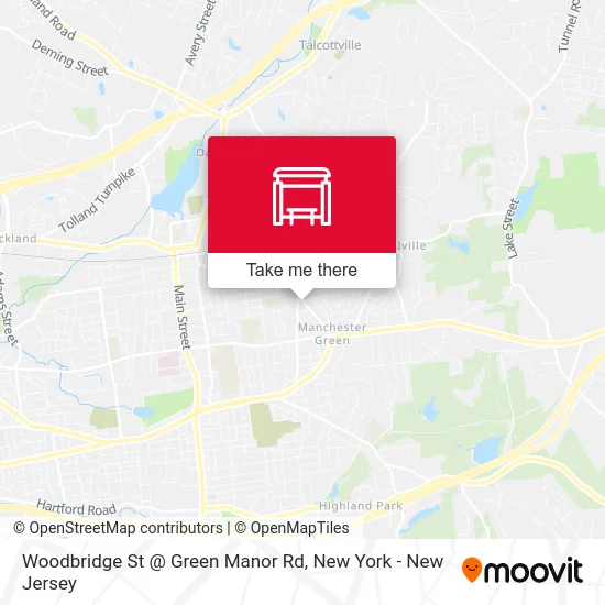 Woodbridge St @ Green Manor Rd map