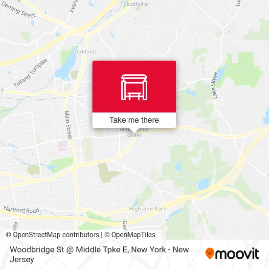 Woodbridge St @ Middle Tpke E map