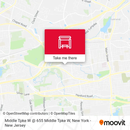 Middle Tpke W @ 655 Middle Tpke W map