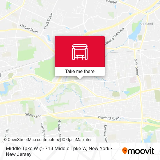 Middle Tpke W @ 713 Middle Tpke W map