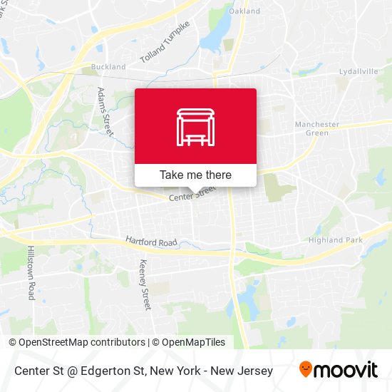 Mapa de Center St @ Edgerton St