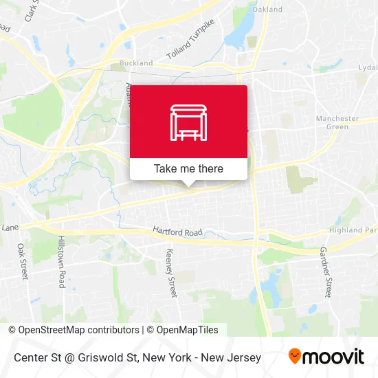 Center St @ Griswold St map