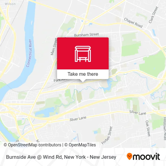 Burnside Ave @ Wind Rd map