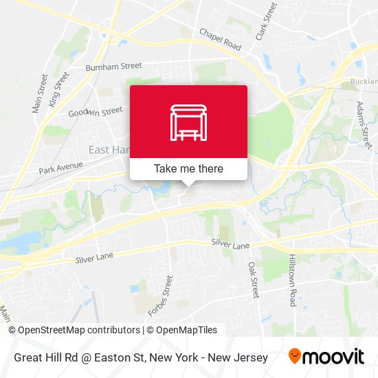 Mapa de Great Hill Rd @ Easton St