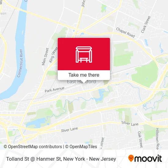 Tolland St @ Hanmer St map