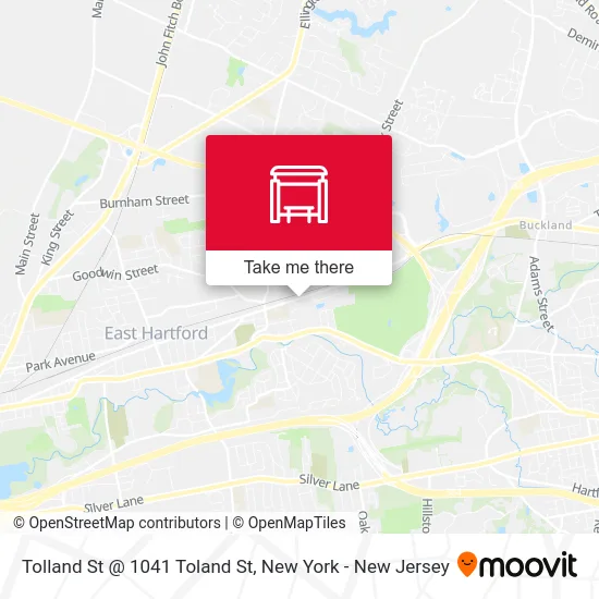 Tolland St @ 1041 Toland St map