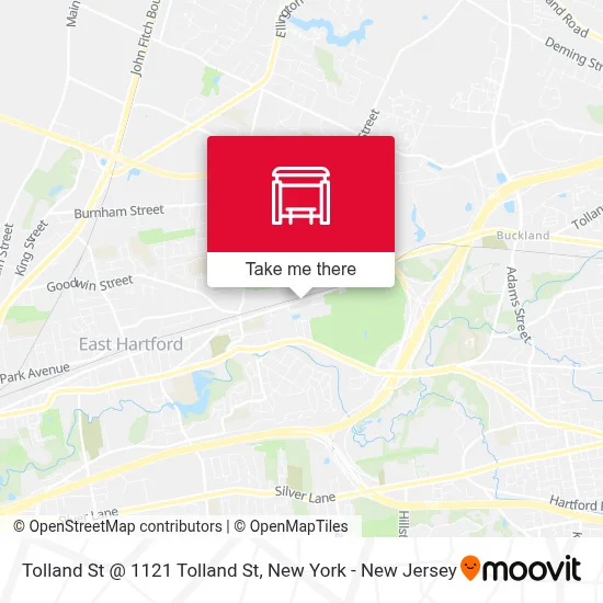 Tolland St @ 1121 Tolland St map