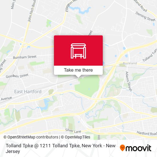 Mapa de Tolland Tpke @ 1211 Tolland Tpke