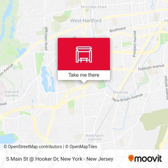 S Main St @ Hooker Dr map