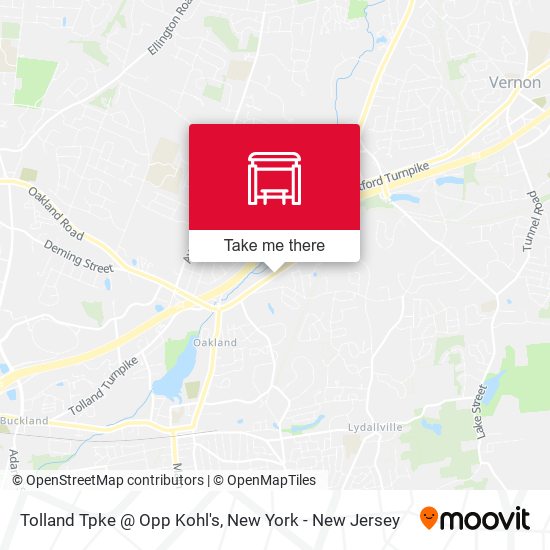 Mapa de Tolland Tpke @ Opp Kohl's