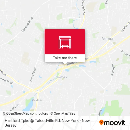 Hartford Tpke @ Talcottville Rd map