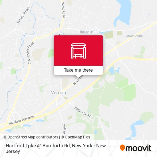 Mapa de Hartford Tpke @ Bamforth Rd