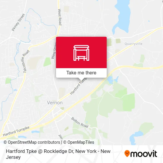 Hartford Tpke @ Rockledge Dr map