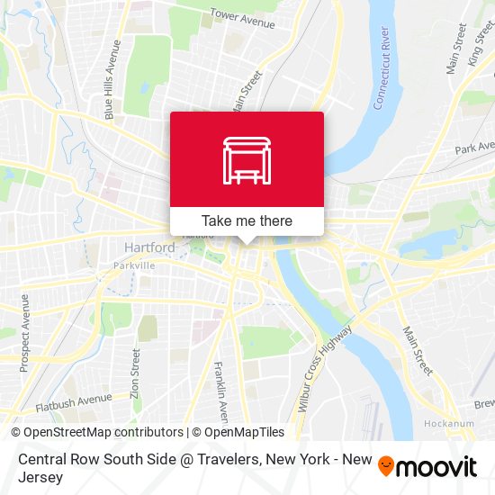 Mapa de Central Row South Side @ Travelers