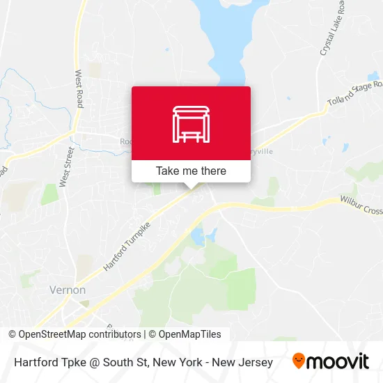 Hartford Tpke @ South St map